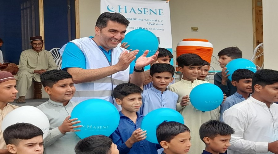 Orphans gift distribution on Eid