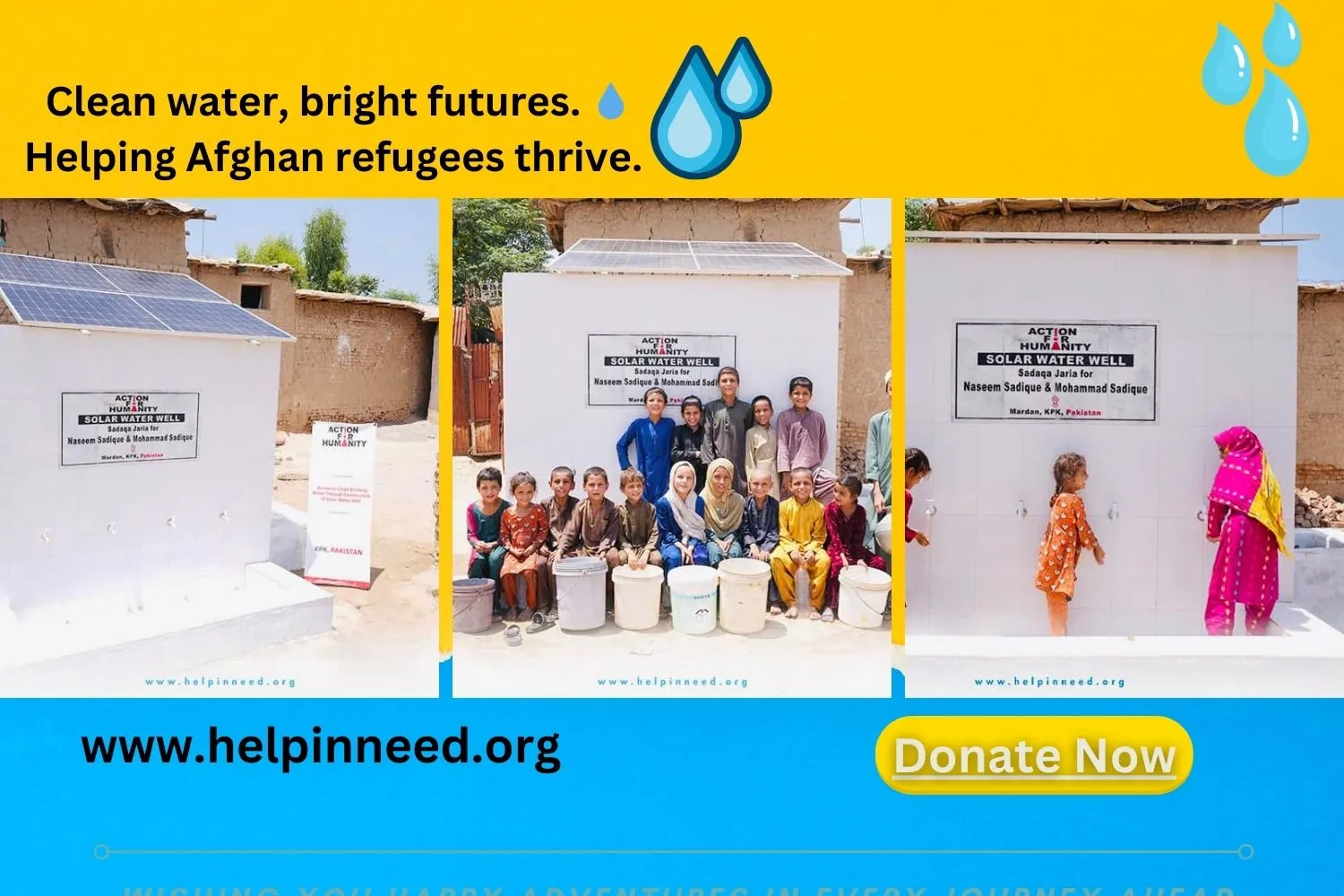 ​Bringing Hope and Clean Water to Afghan Refugees