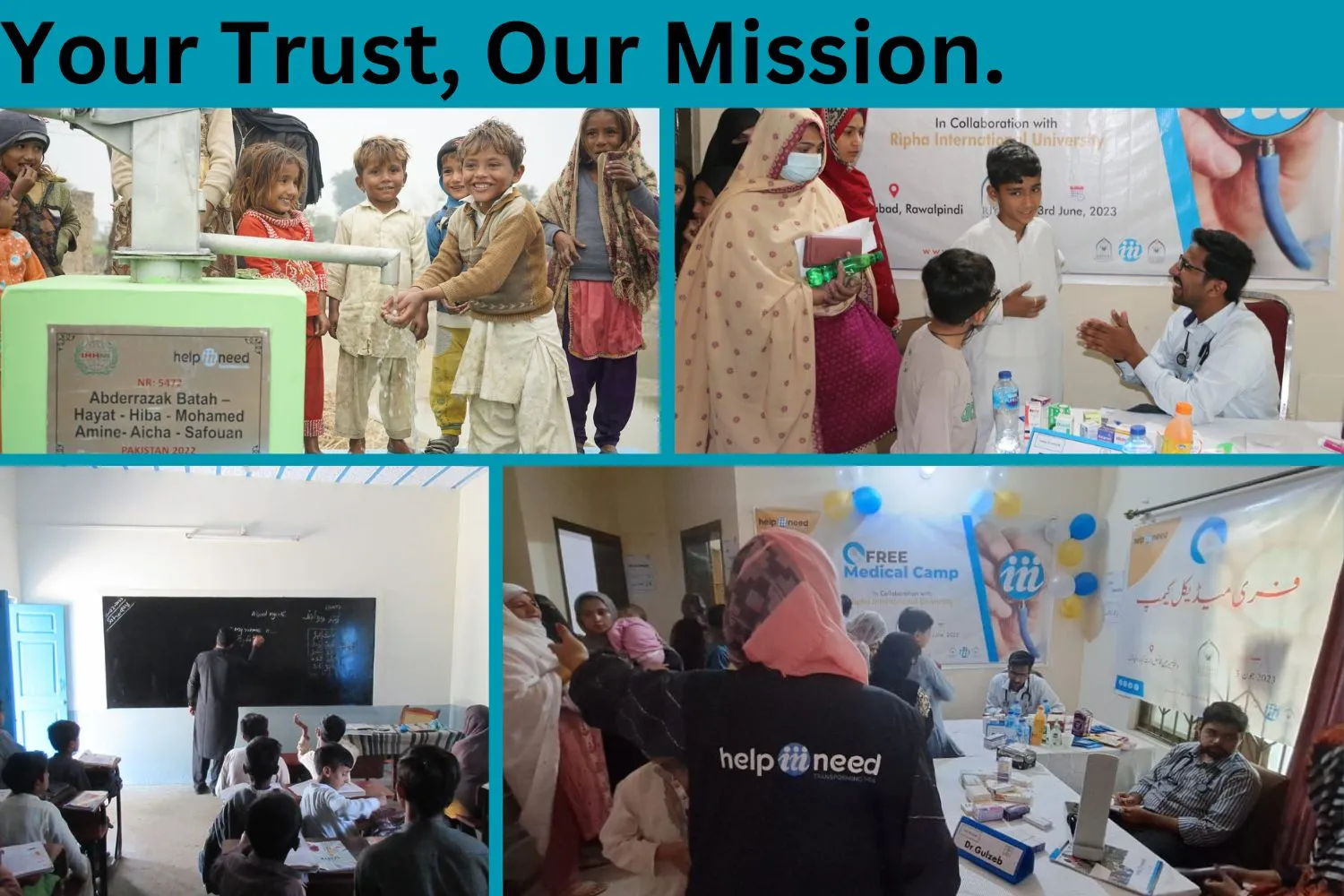 Reliable NGO in Pakistan: Help In Need Transforming Lives