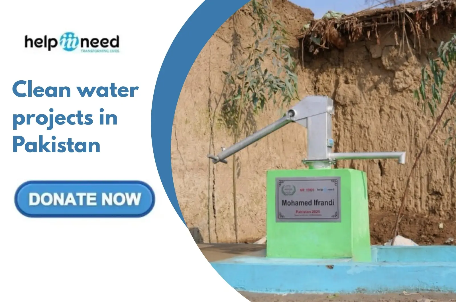 Clean water projects in Pakistan