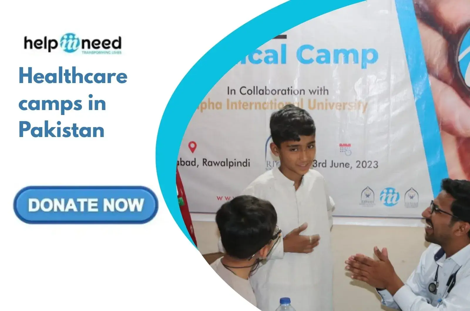 healthcare camps in pakistan