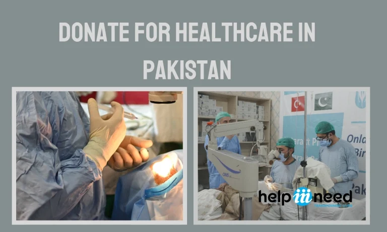 Donate for Healthcare in Pakistan