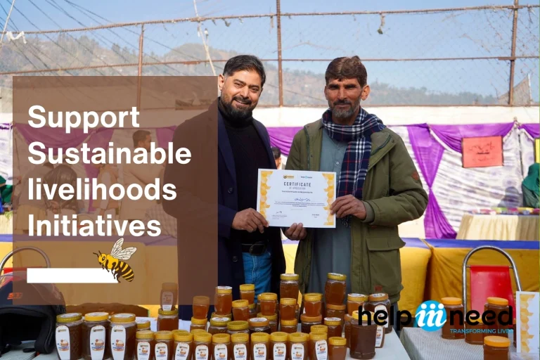 Support Sustainable livelihoods Initiatives