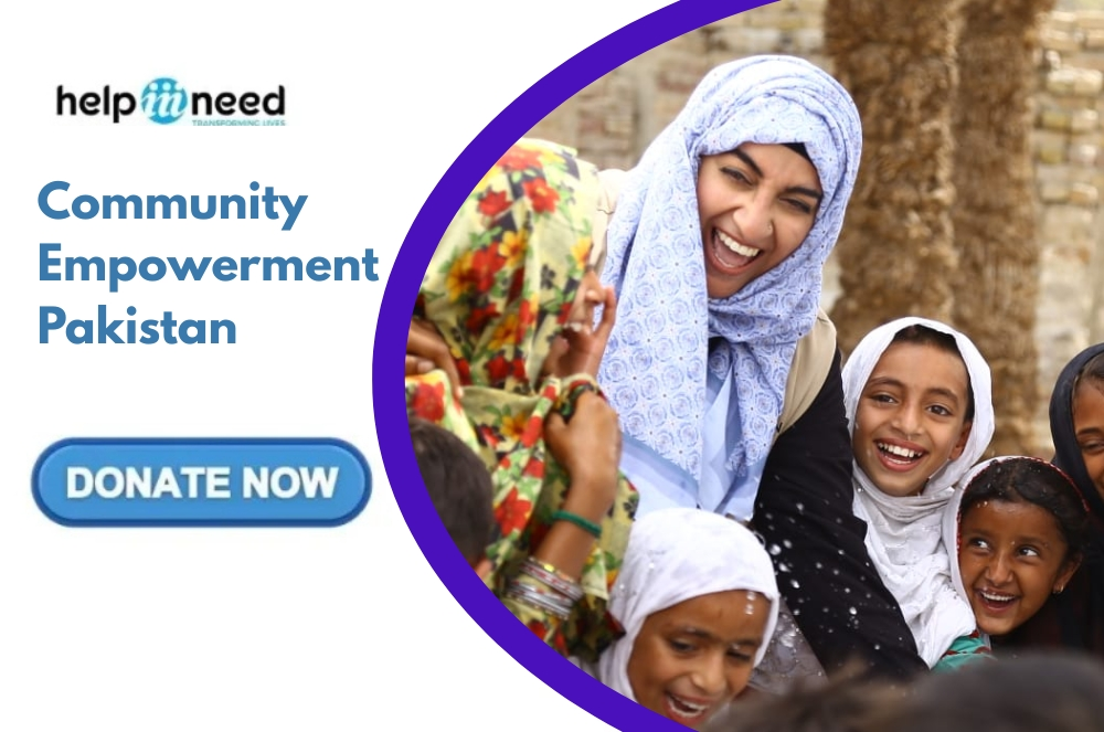 Community Empowerment Pakistan – Discover how Help In Need is improving education, empowering women, and creating opportunities for sustainable development. Support change today.