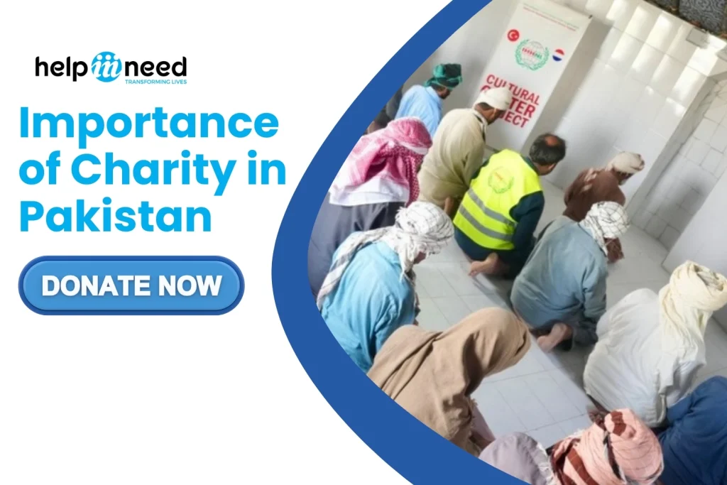 importance of charity in Pakistan