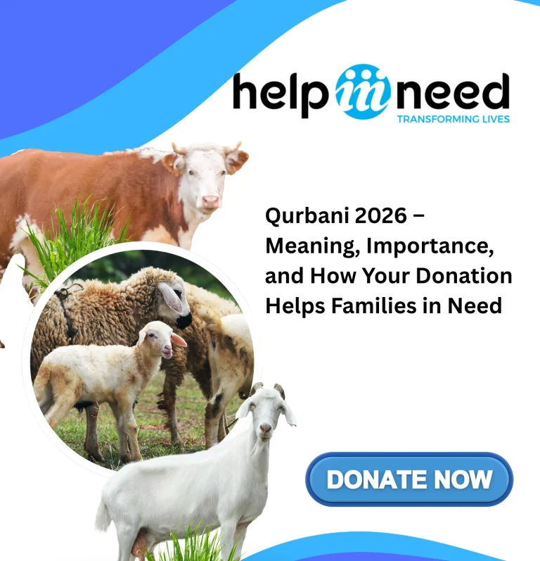 Qurbani 2026 – Meaning, Importance, and How Your Donation Helps Families in Need