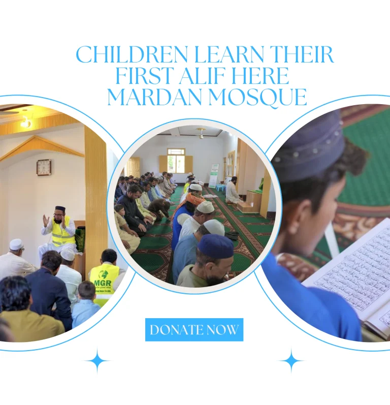 Help In Need built a mosque in Mardan, KPK